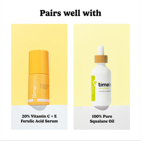 Timeless Skin Care on bathroom vanity showing daily routine ease and style