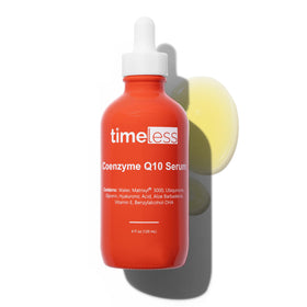 Timeless Skin Care front bottle view showing clean packaging and size benefit