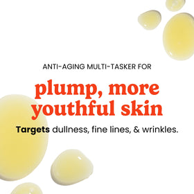 Timeless Skin Care ingredient flatlay with CoQ10 and hyaluronic for clarity
