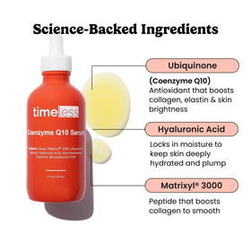 Timeless Skin Care pump dispenser close-up for easy, controlled application benefit