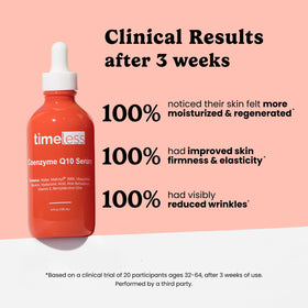 Timeless Skin Care serum drop texture close-up showing hydrating, lightweight feel