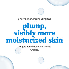 Timeless Skin Care close-up label reading pure hyaluronic acid and clean ingredients
