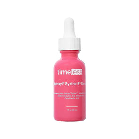 Timeless Skin Care front packaging showing clean label and bottle benefits