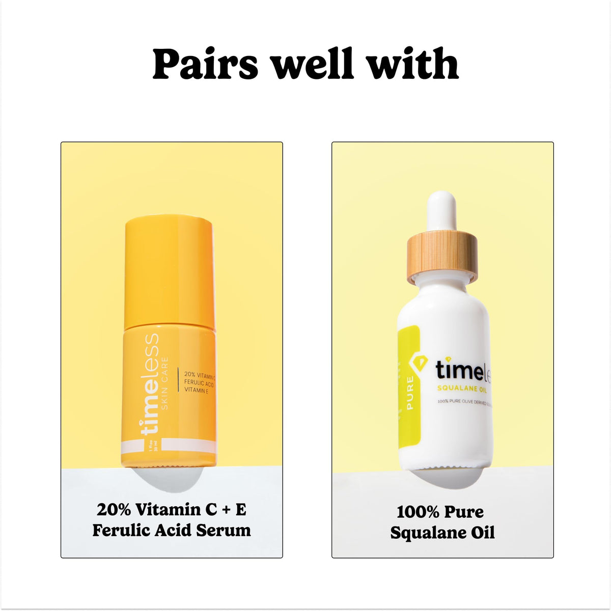 Timeless Skin Care on bathroom vanity staged for daily morning skincare routine