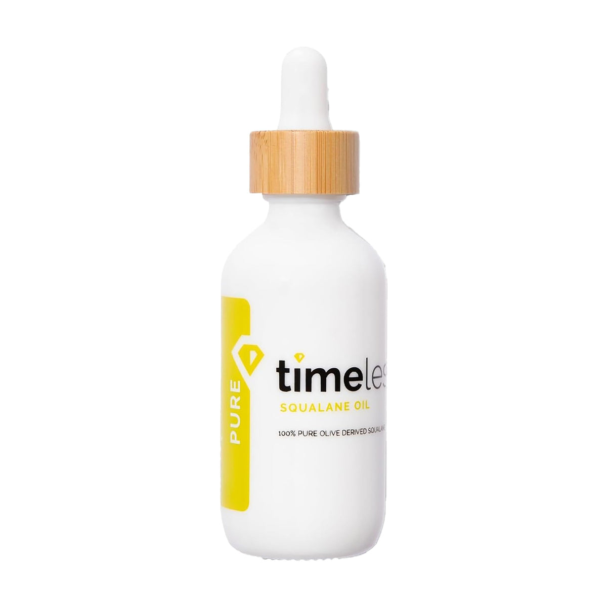 Timeless Skin Care front packaging showing 2 oz bottle and clear labeling for travel convenience