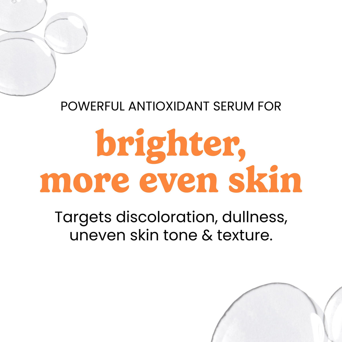 Timeless Skin Care close-up texture shot showing lightweight serum for quick absorption