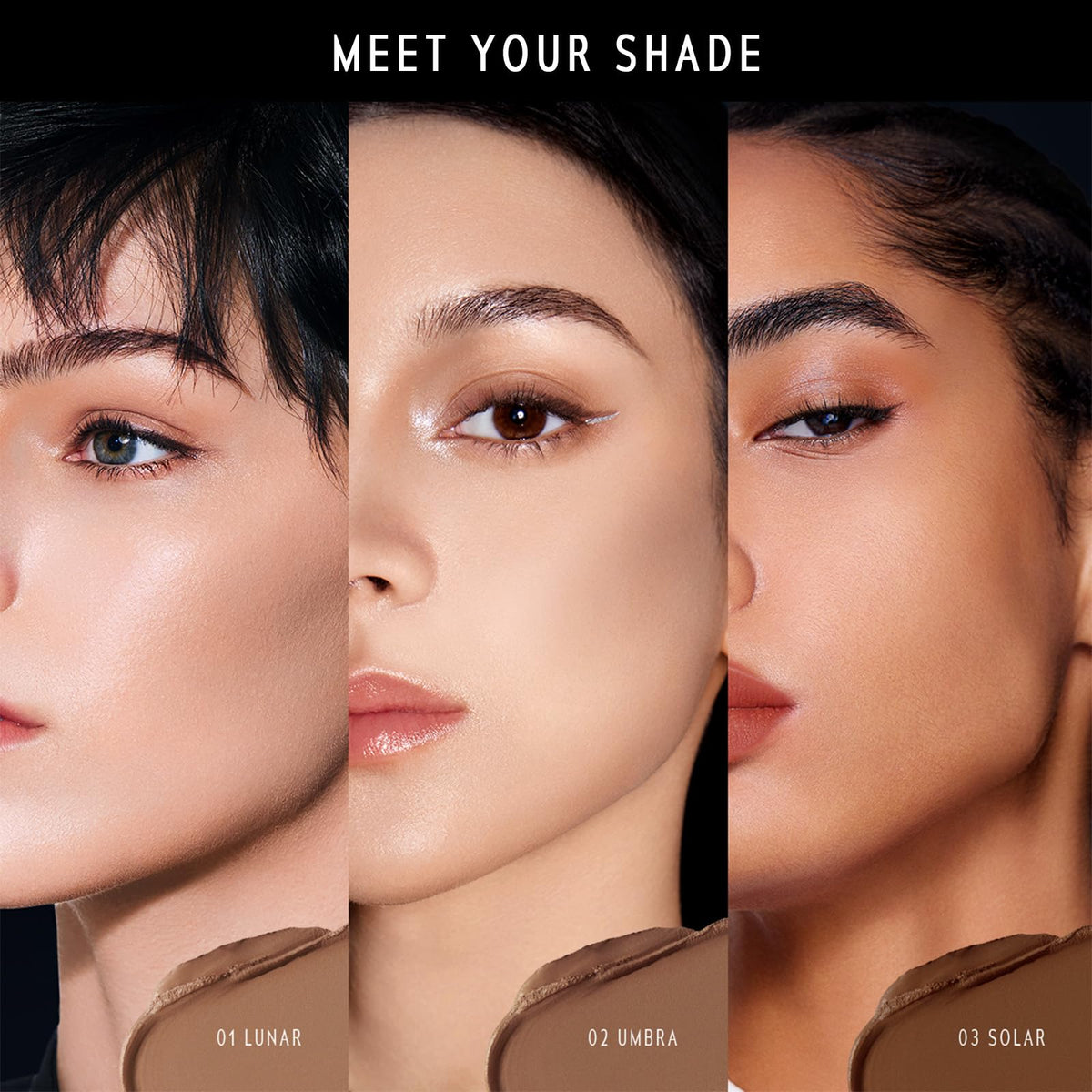TIMEPHORIA applying contour to cheek, sculpts and defines features