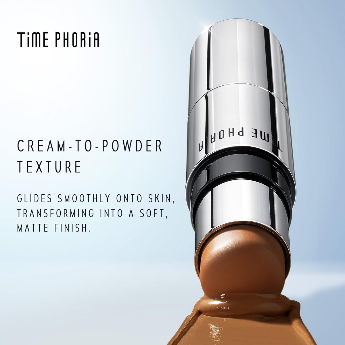 TIMEPHORIA detachable angled brush closeup showing bristles and hygienic lock benefit