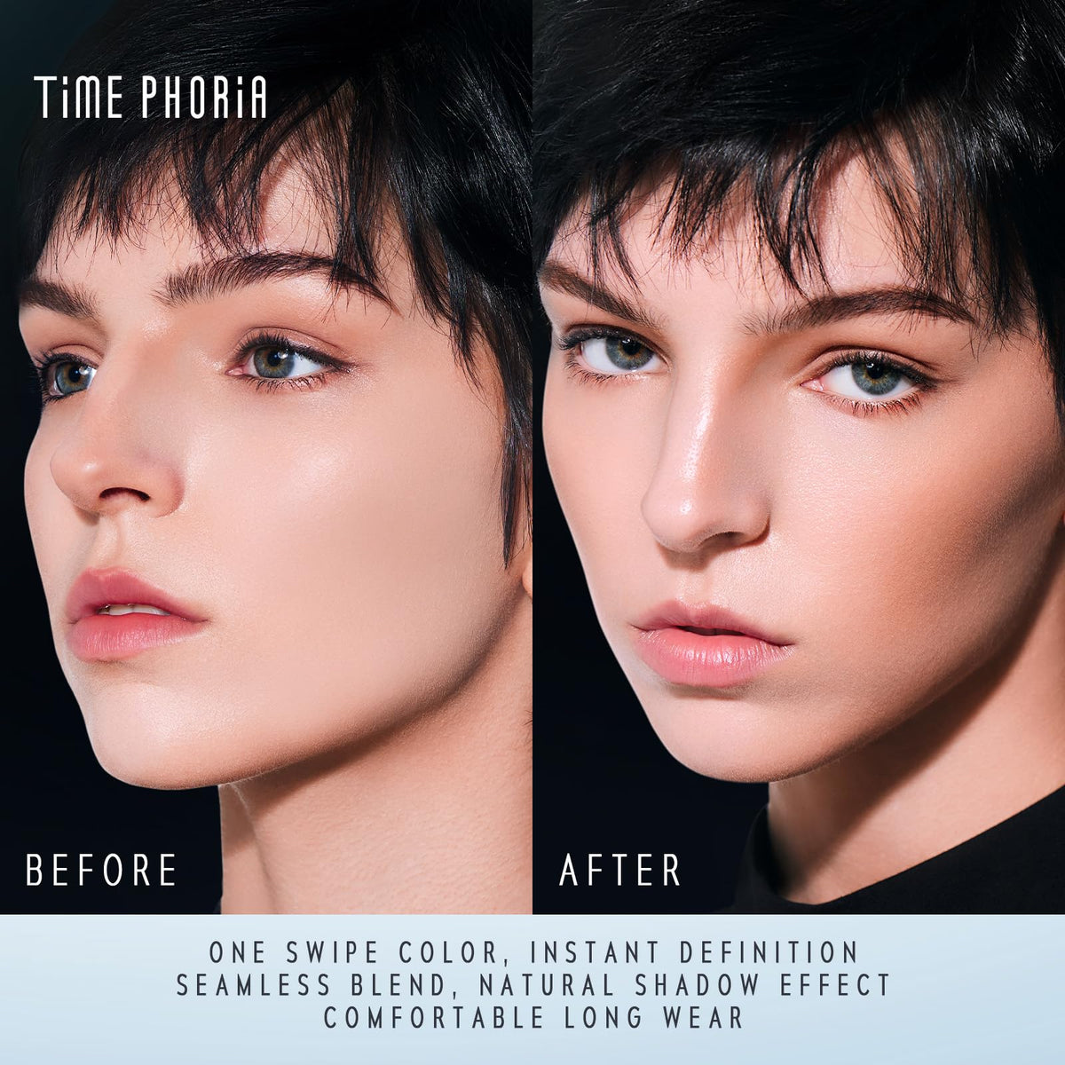 TIMEPHORIA open stick detail revealing creamy tip and twist-up feature for precise application