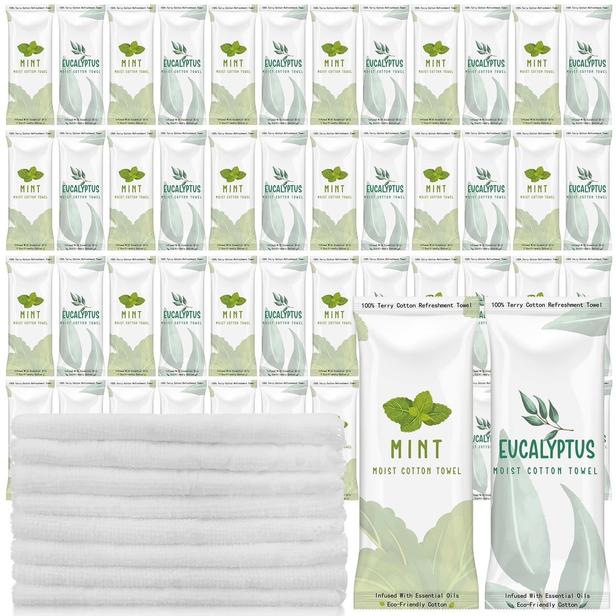 Timgle front packaging showing 50 pack and scent labeling for easy choice