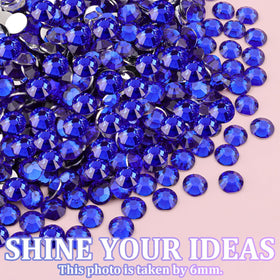 TINKRSTUFF open storage grid with separated royal blue sizes for organized crafting and quick sorting