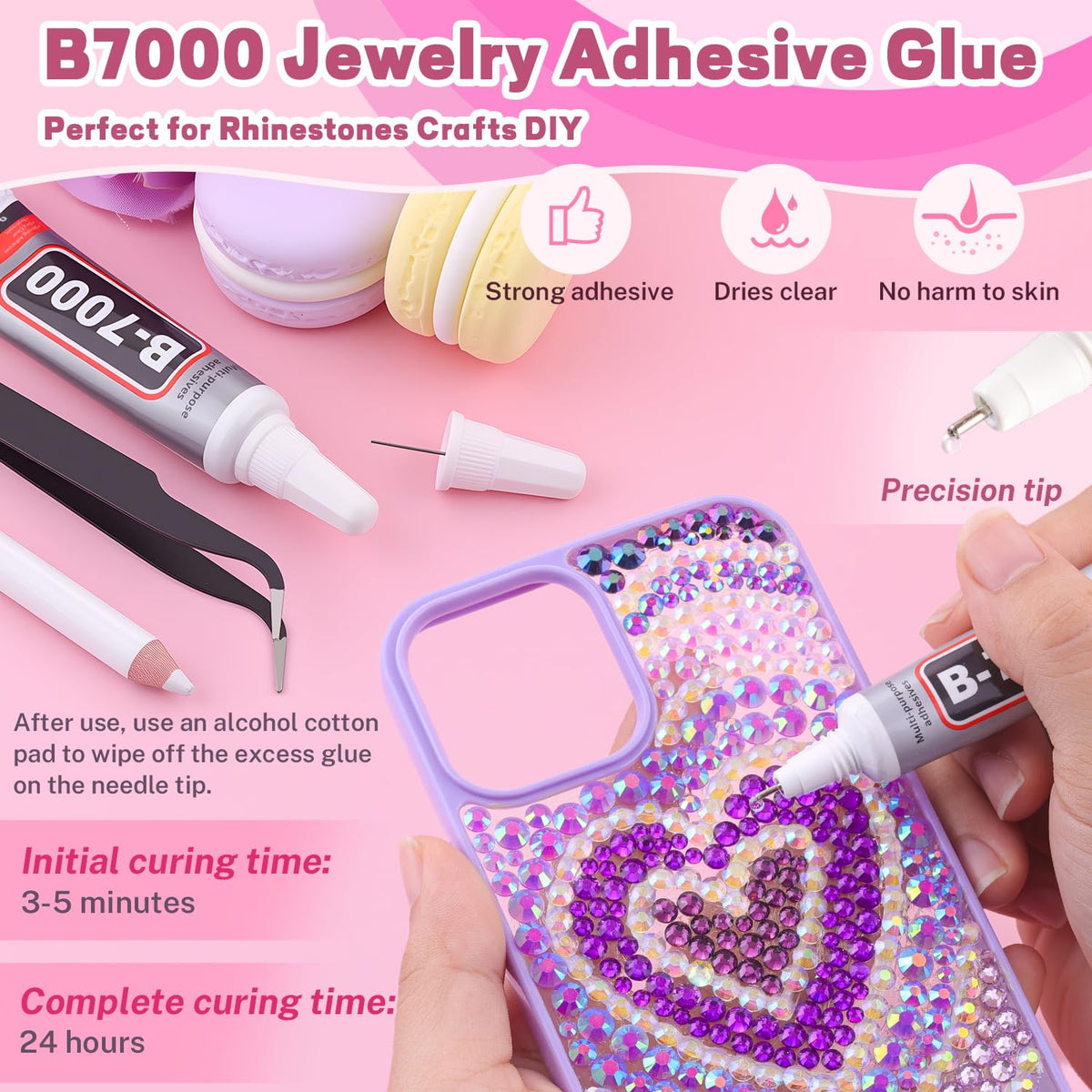 TINKRSTUFF tweezers and pickup pen displayed for precise placement benefit