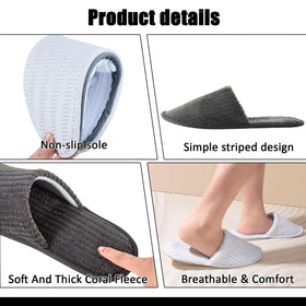 TINSKY slipper on bathroom floor showing safe indoor wear