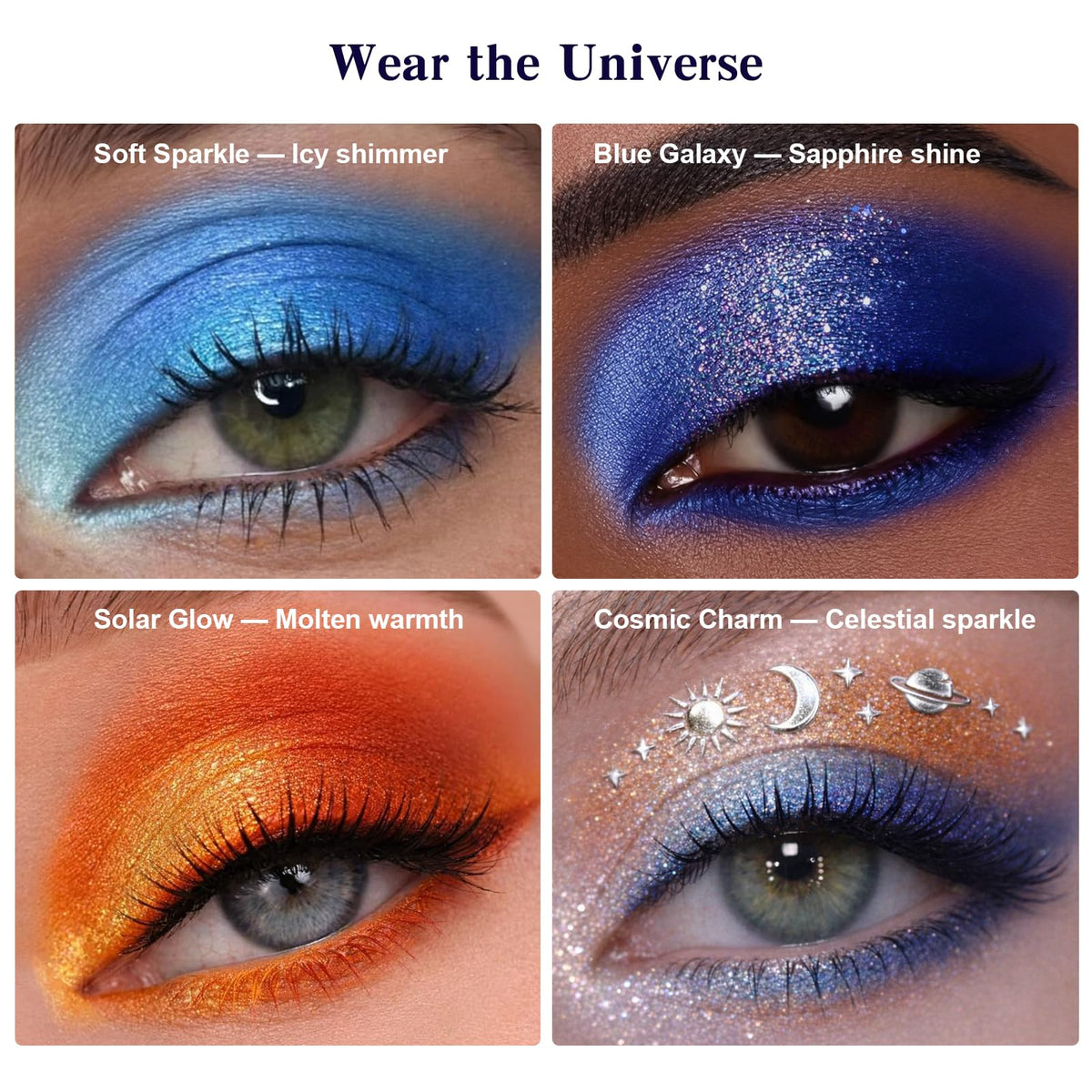 Tintark metallic shade on brush showing intense shimmer for high-impact lids