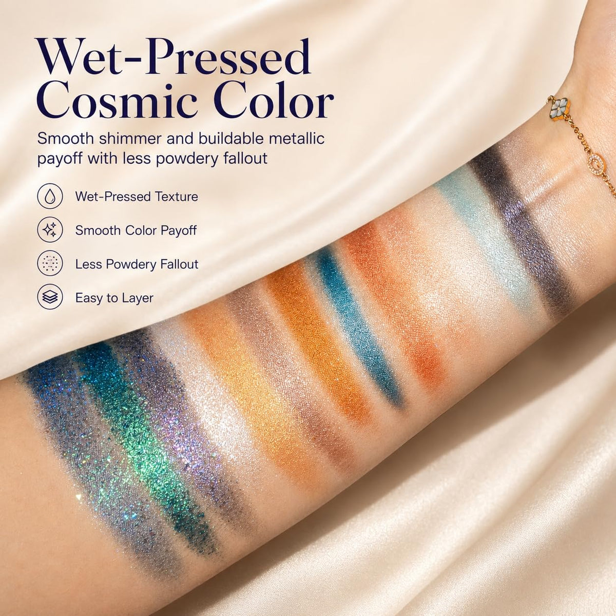 Tintark open palette flatlay revealing 14 shades for versatile creative looks