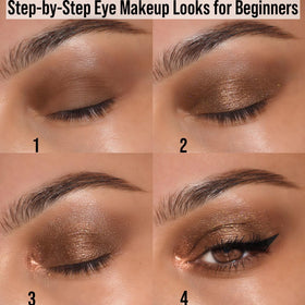 Tintark on model wearing smoky night glam to showcase finished look possibilities