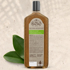 Tío Nacho on bathroom shelf suggesting daily routine benefit
