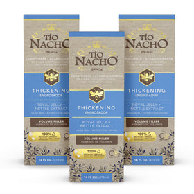 Tio Nacho front bottle showing packaging and volumizing benefit