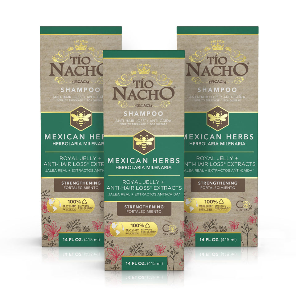 Tío Nacho front packaging showing 14 fl oz bottle benefits