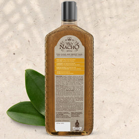 Tio Nacho on bathroom shelf styled for everyday brightening benefit