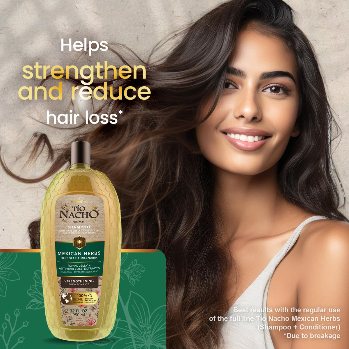 Tio Nacho shampoo foam on palm demonstrating creamy texture and easy lather