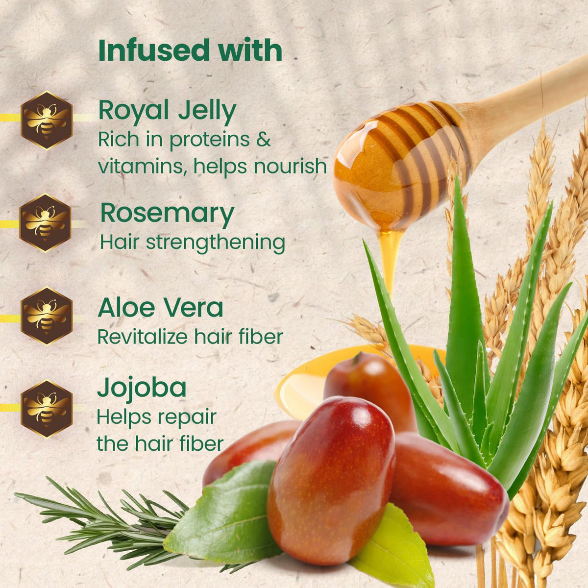 Tío Nacho rosemary extract detail promoting scalp vitality