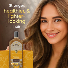 Tio Nacho shampoo foam texture close-up illustrating gentle cleanse