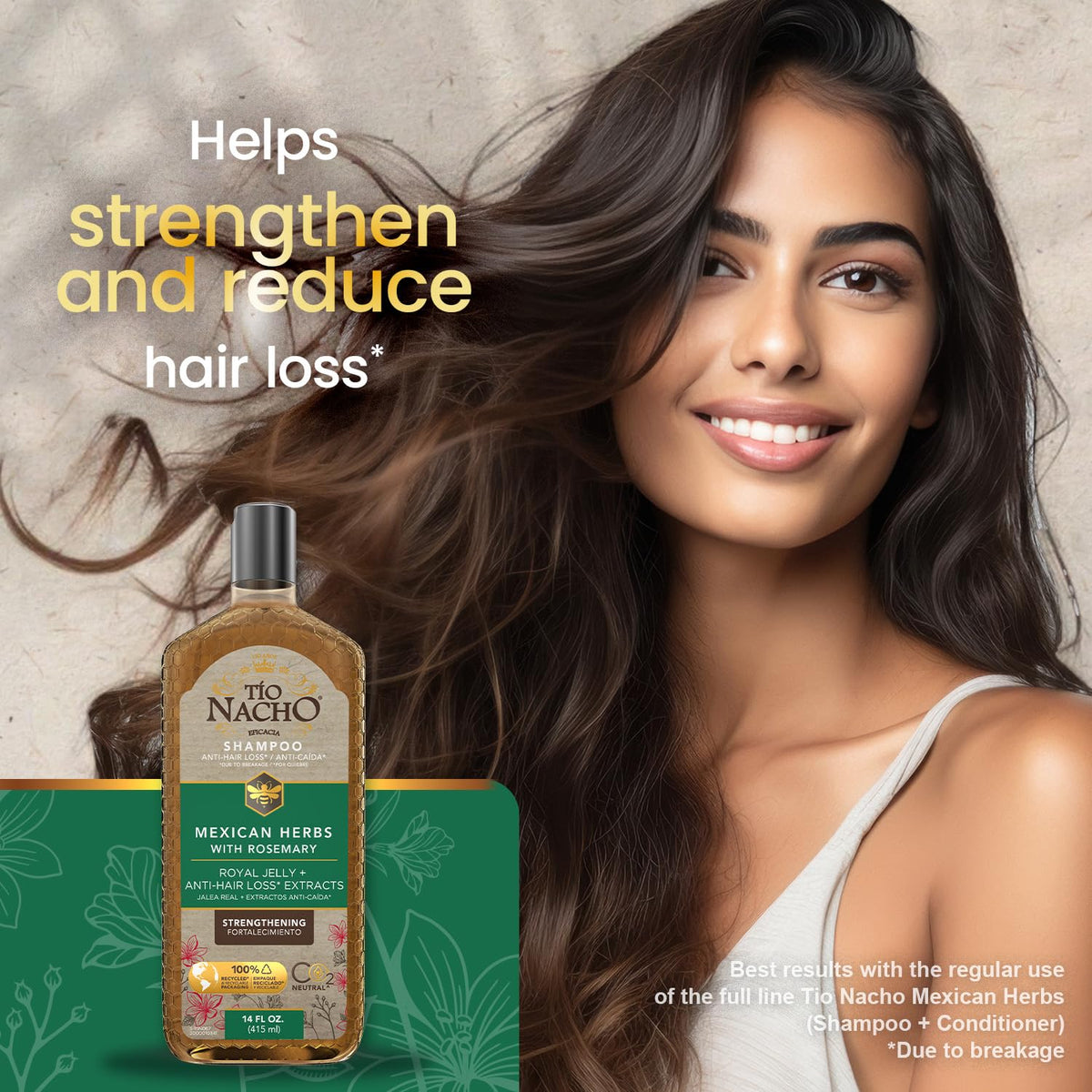 Tío Nacho shampoo lather texture demonstrating gentle cleanse