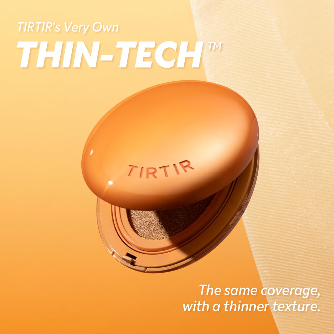 TIRTIR product applied on skin showing pore-blurring and natural look
