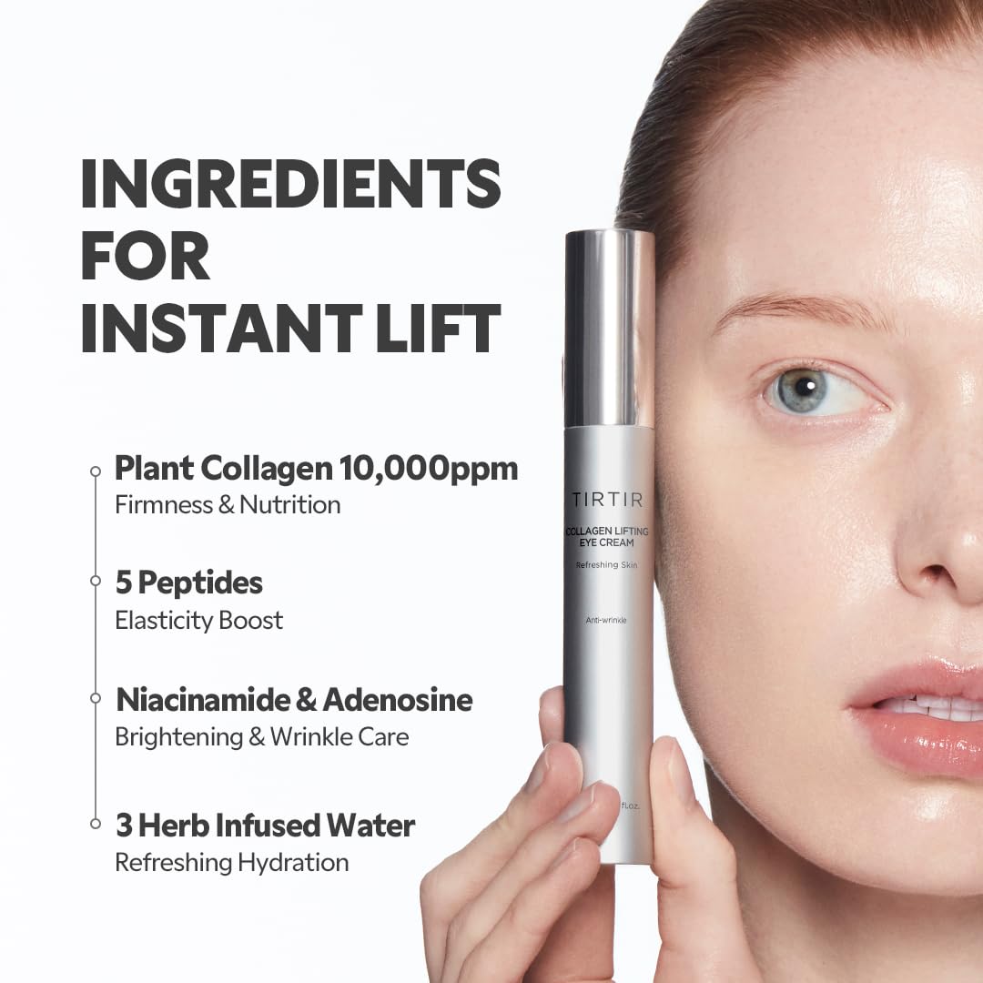 TIRTIR being applied under eye demonstrating precise spot treatment