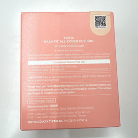 TIRTIR split-face before and after showing redness correction benefit