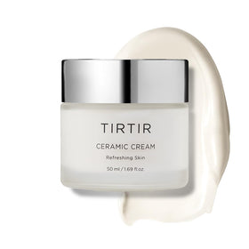 TIRTIR jar front view showing packaging and moisturizing benefit