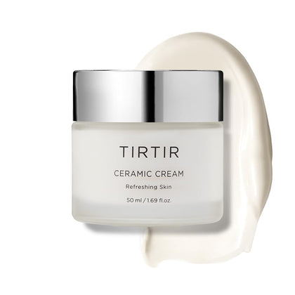 TIRTIR jar front view showing packaging and moisturizing benefit