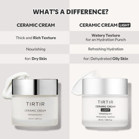 TIRTIR jar on bathroom counter in routine setting suggesting daily use