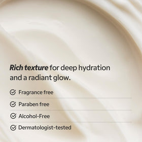 TIRTIR cream in night routine demonstrating long-lasting moisture