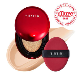 TIRTIR compact open with mirror and puff for easy on-the-go application