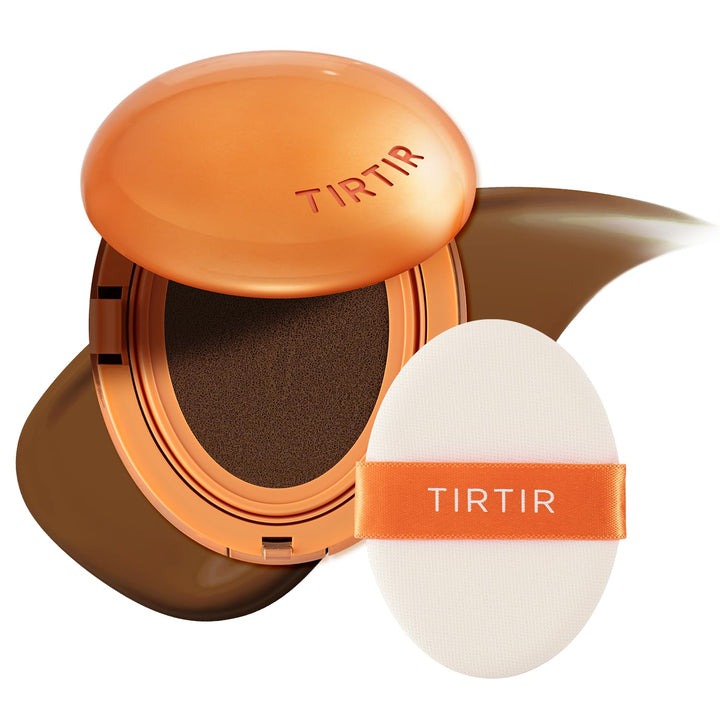 TIRTIR front compact showing case and shade for convenient carry