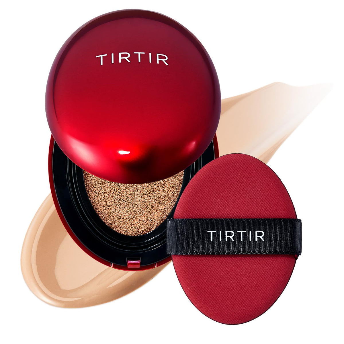 TIRTIR cushion front packaging showing product branding and compact design