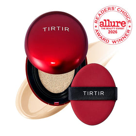 TIRTIR open cushion with puff demonstrating fast application benefit