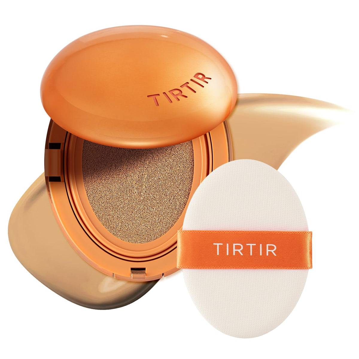 TIRTIR front compact closed showing sleek packaging and portability benefit