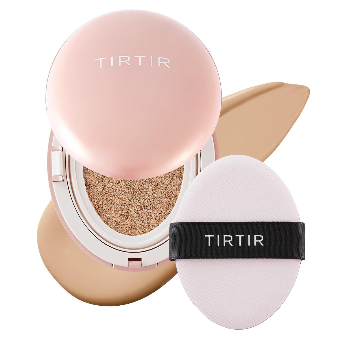 TIRTIR front packaging showing cushion compact and matte finish benefit