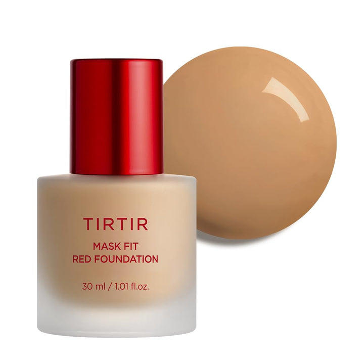 TIRTIR front packaging of #34W Toffee highlighting shade and benefits