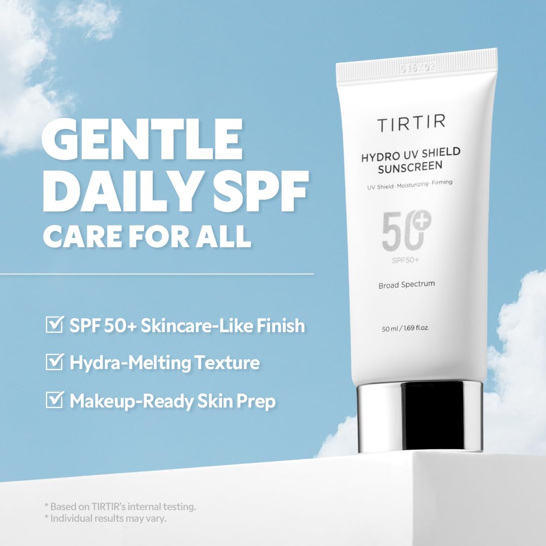 TIRTIR ingredient panel showing hyaluronic acid and phyto collagen benefits