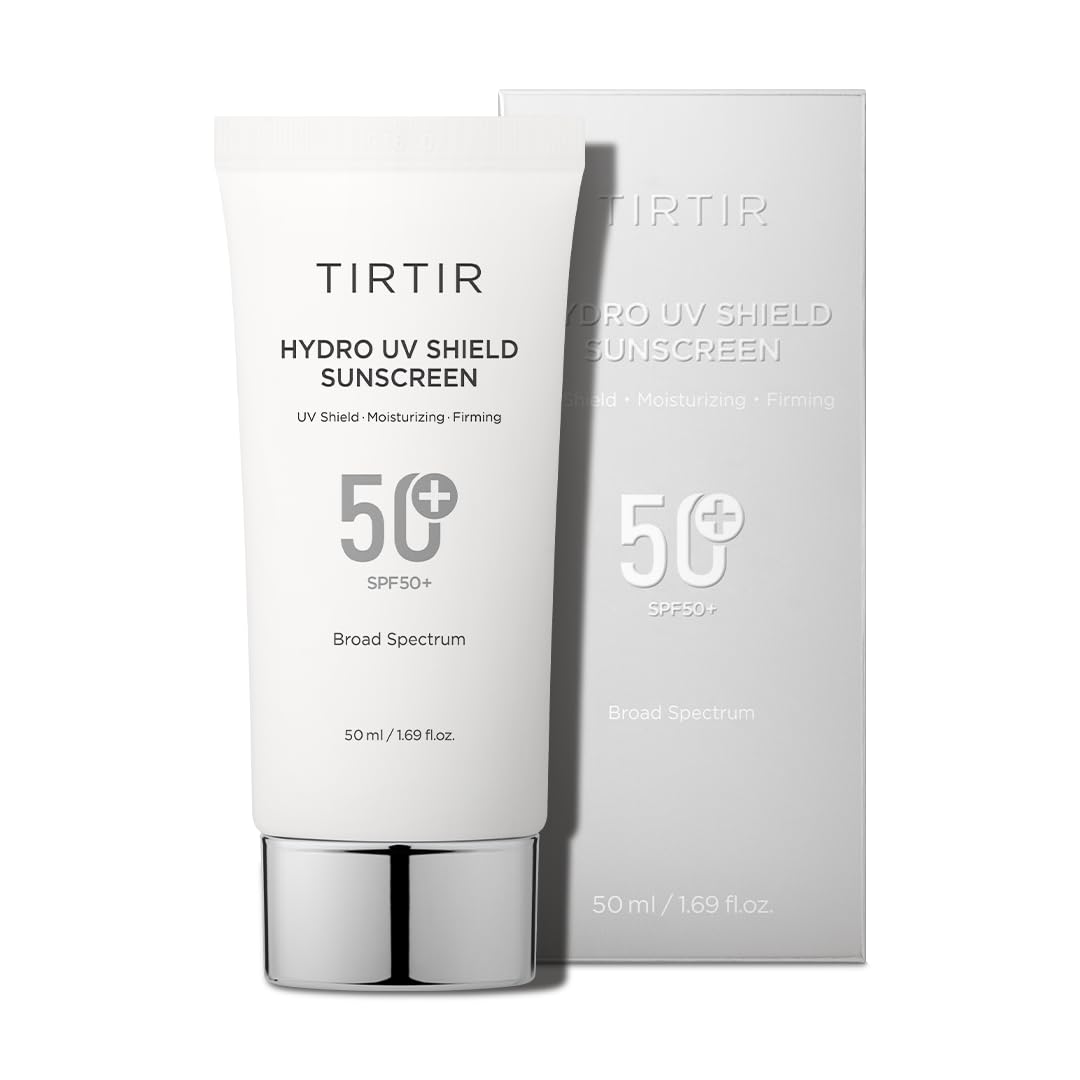 TIRTIR creamy sunscreen texture close-up illustrating smooth spreadability