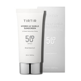 TIRTIR creamy sunscreen texture close-up illustrating smooth spreadability