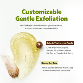 TIRTIR ingredient label closeup showing matcha PDRN and ceramide benefits