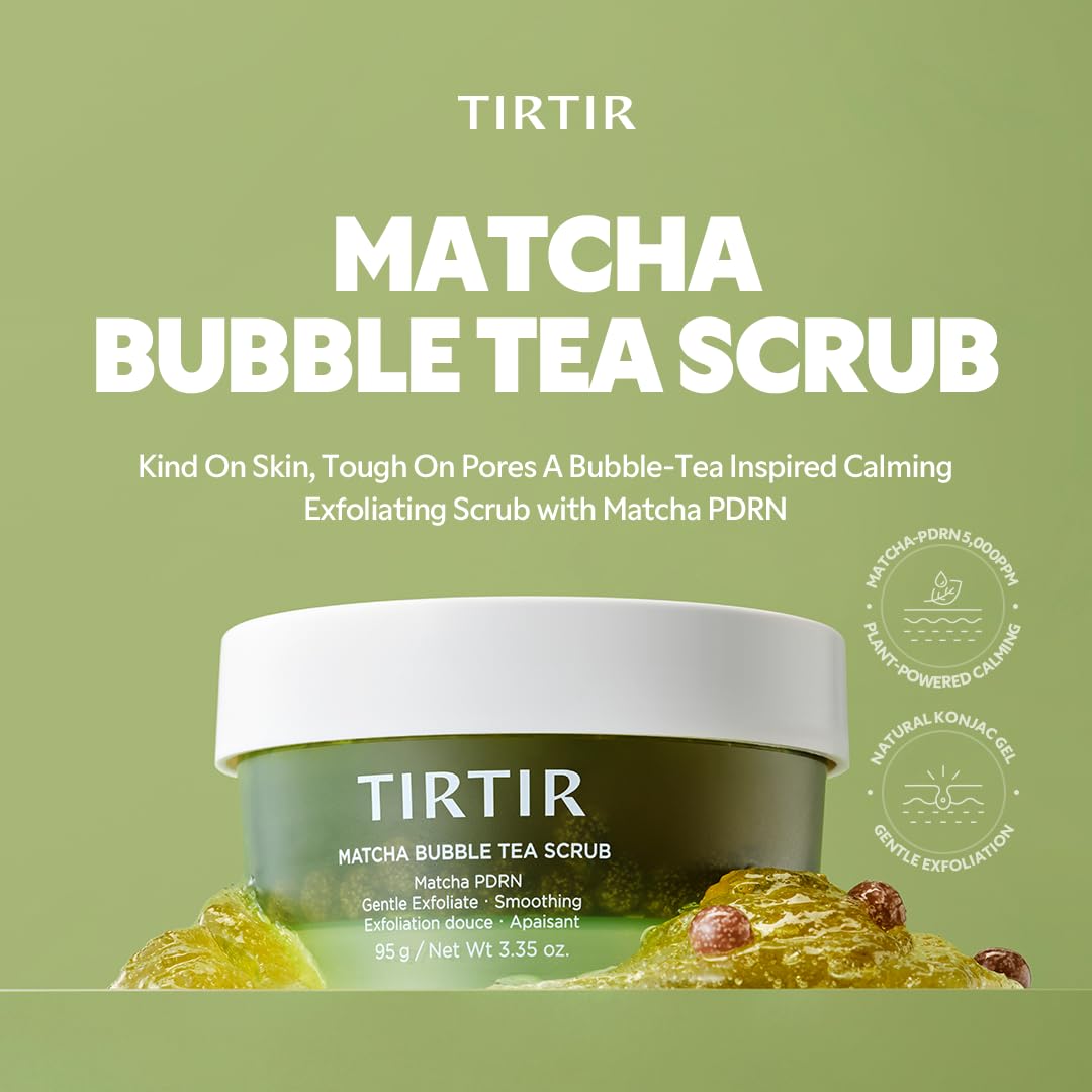 TIRTIR konjac gel base detail showing soft texture and gentle touch