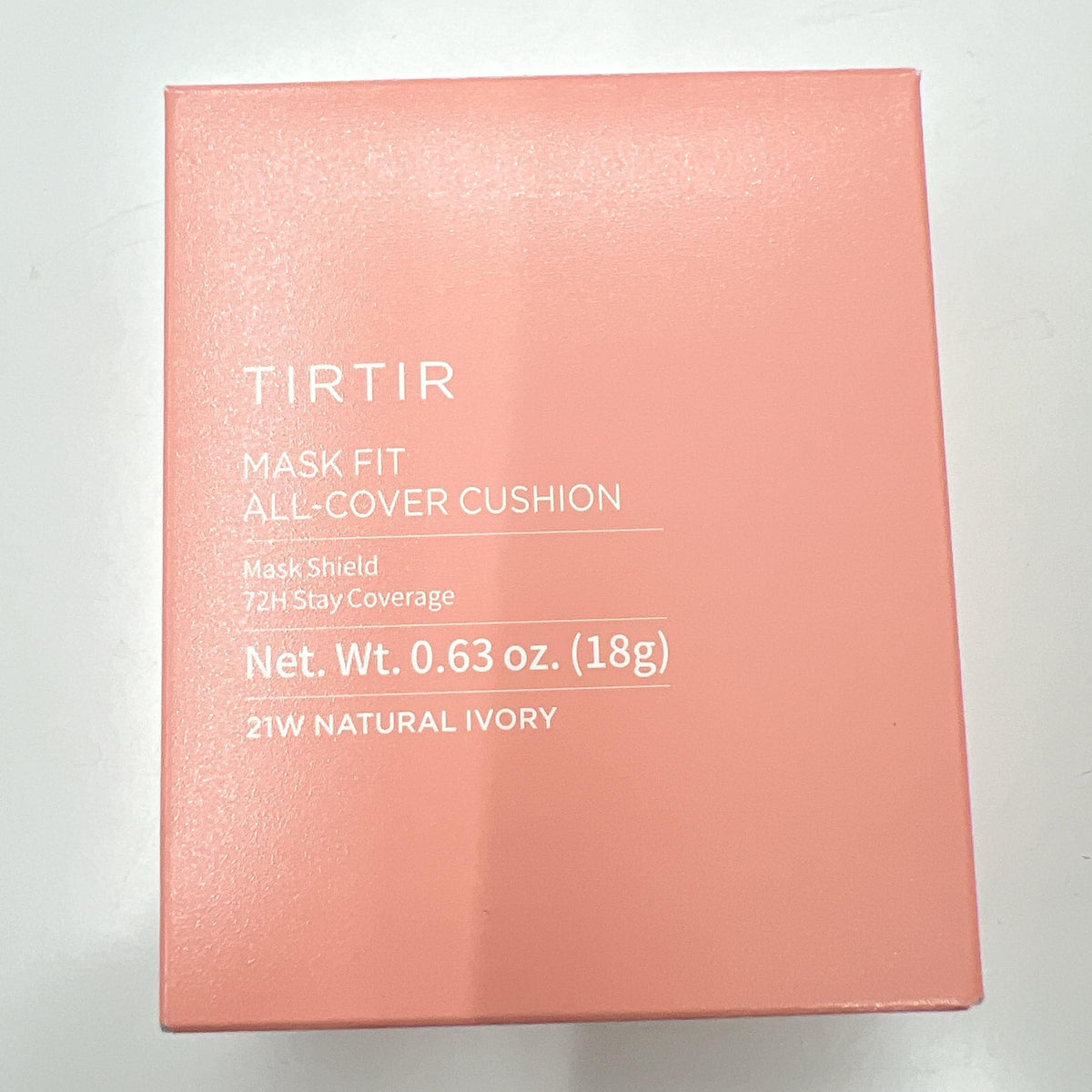 TIRTIR product label and ingredients for informed ingredient visibility