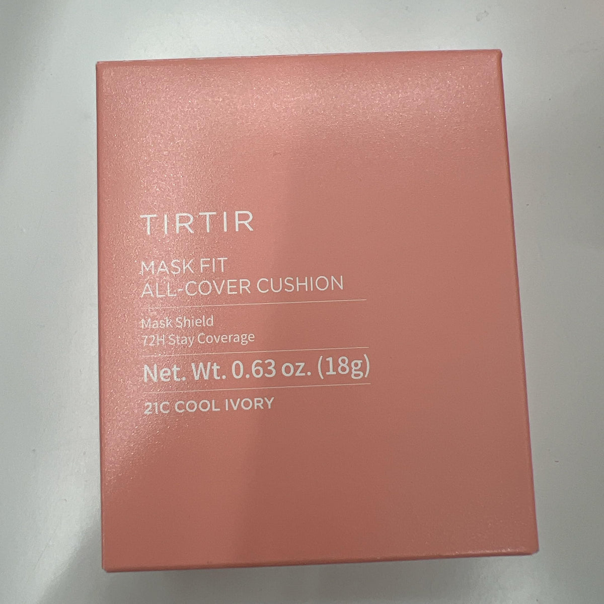 TIRTIR lifestyle flatlay with makeup bag, suggests everyday use and convenience