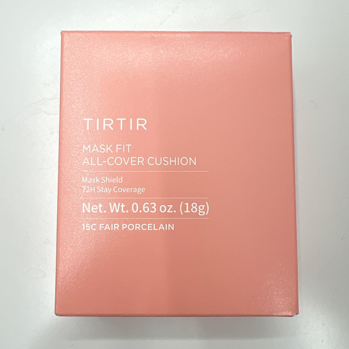 TIRTIR cushion inside a makeup bag showing convenience for touch-ups benefit